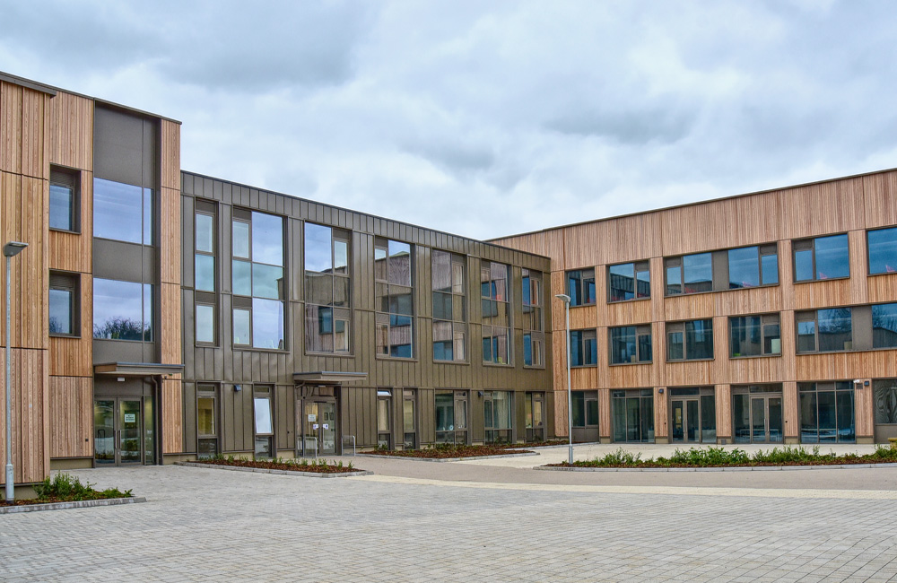 Cladding | Swan & Meadowbrook School | Oxford | Services | Envelis