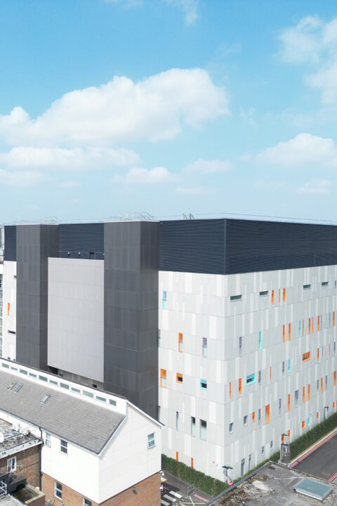 Luton & Dunstable Hospital | SFS | Cladding | Glazing | Doors | Projects | Envelis
