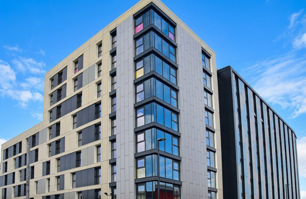 Moxy Hotel | Birmingham | NEC | SFS | Cladding Systems | Roofing Systems | Projects | Envelis