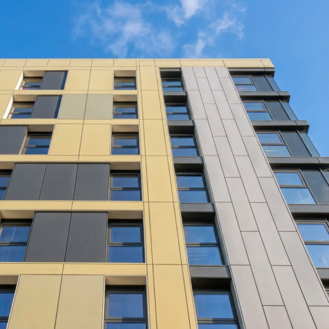 Moxy Hotel | NEC Birmingham | Morgan Sindall | SFS | Cladding Systems | Roofing | Projects | Envelis