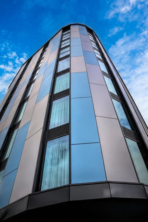 Moxy Hotel | NEC | Morgan Sindall | Steel Framing Systems | Cladding | Roofing | Projects | Envelis