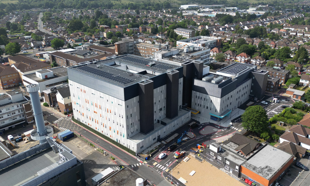 Roofing | Luton & Dunstable Hospital | Services | Envelis - Envelis